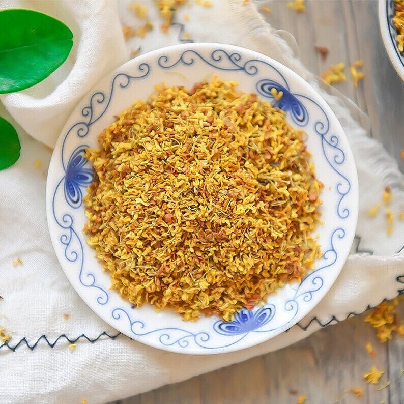 Thé aux fleurs d'Osmanthus Thé sec d'Osmanthus Thé sain pour tous les jours