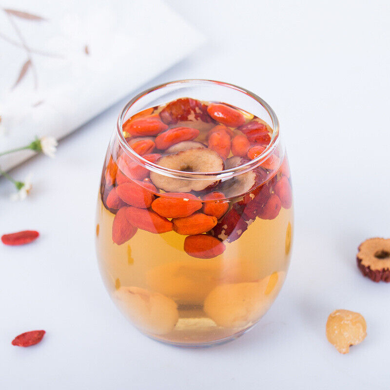300g Longan Red Date Wolfberry Herbs Tea Organic Health Herbal Tea Gouqiguiyuan