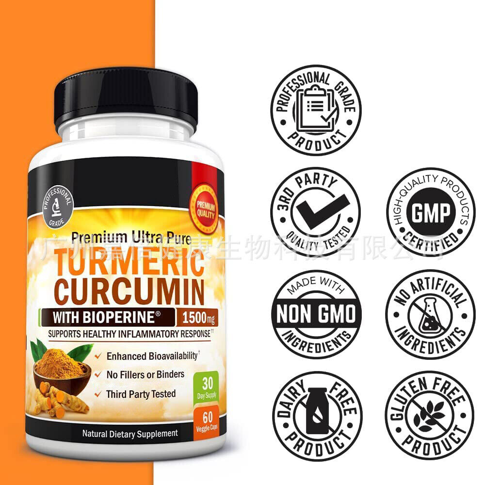 Turmeric CapsulesTurmeric Capsules Curcumin Capsules 60 Capsules