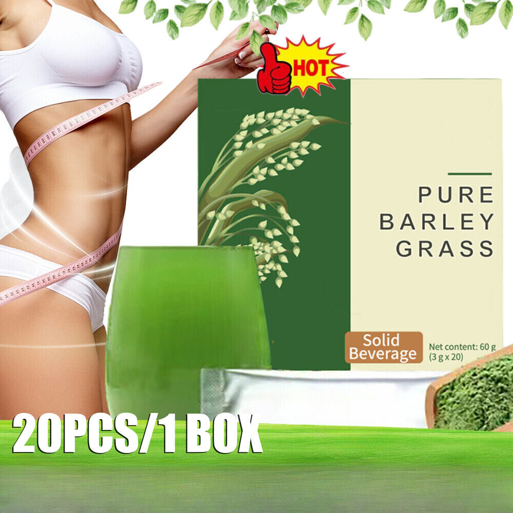 20pcs Grass Powder HELLOYOUNG Barley Pure & Organic, Pure Organic Barley AU