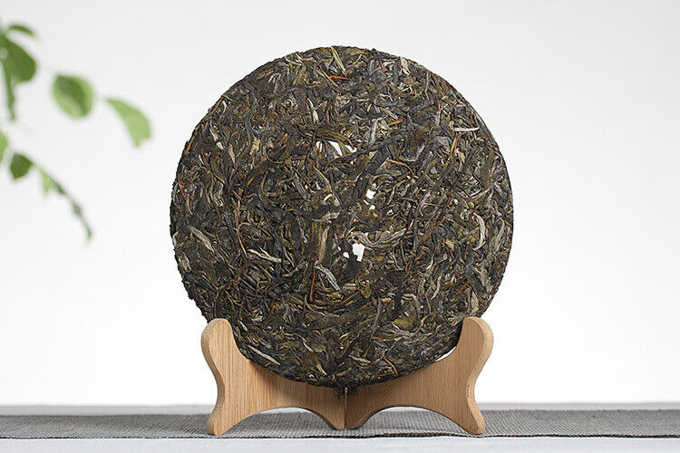 HelloYoung 357g Yunnan Pu'er Tea Xigui (White Cotton) Ming Pre-Spring Seven Seed Cake Tea