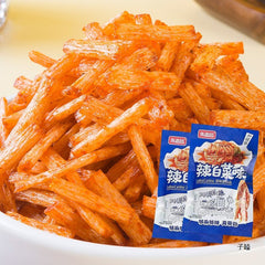 Spicy cabbage flavored spicy strips, childhood nostalgia, spicy snacks