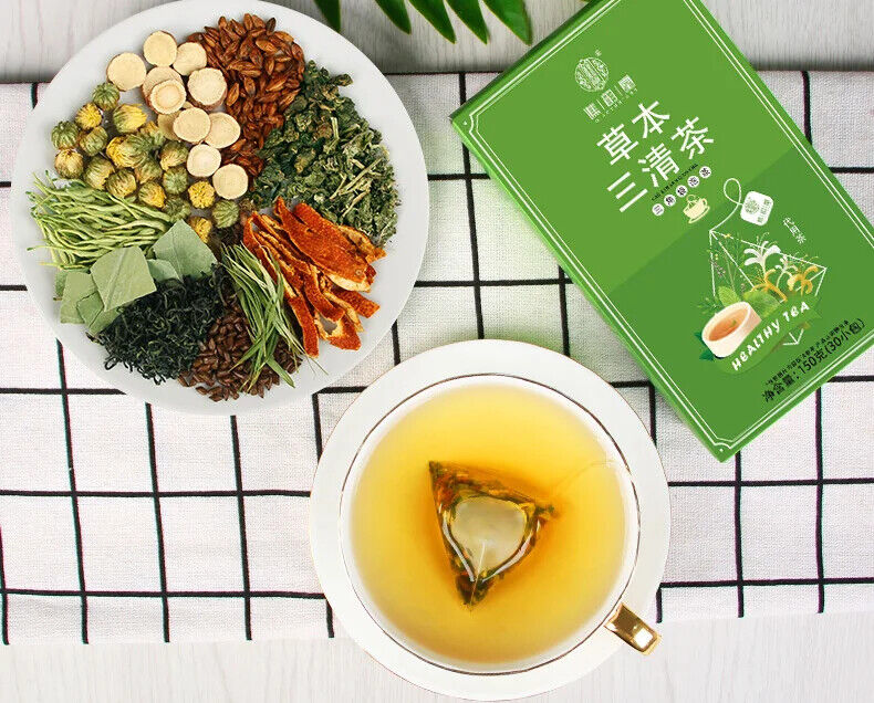 Herbal Sanqing Tea Healthy Herb Tea Bag 150g/30 Bags