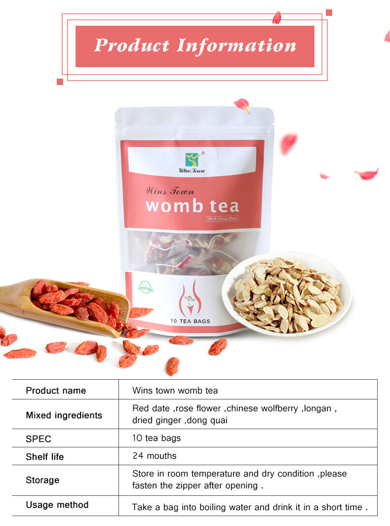 Womb Tea  Traditional Organic Flower Female Fertility Tea Womb Detox Tea
