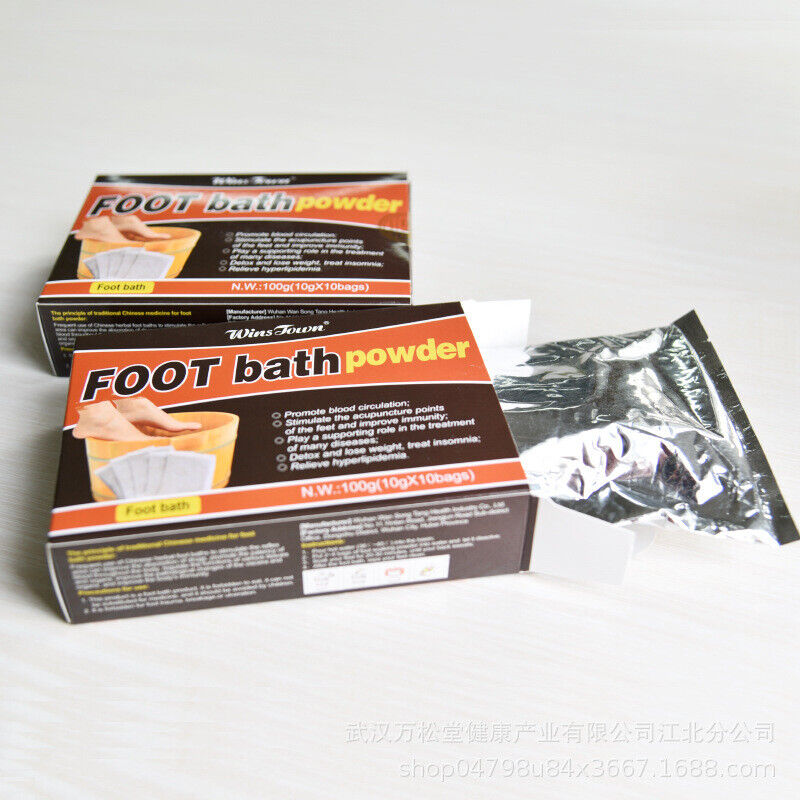 Ginger Foot Bath Powder Herbal Foot Bath Powder Healthy Bags 100g