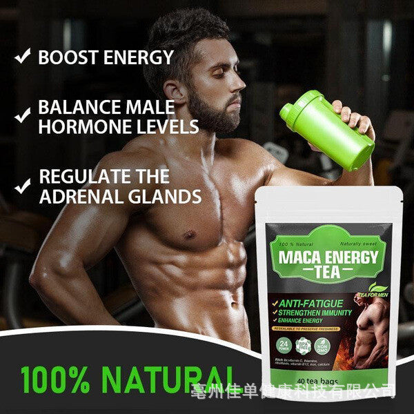 Erfrischender und gesunder neuester natürlicher Maca Energy Man Tee 40 Teebeutel