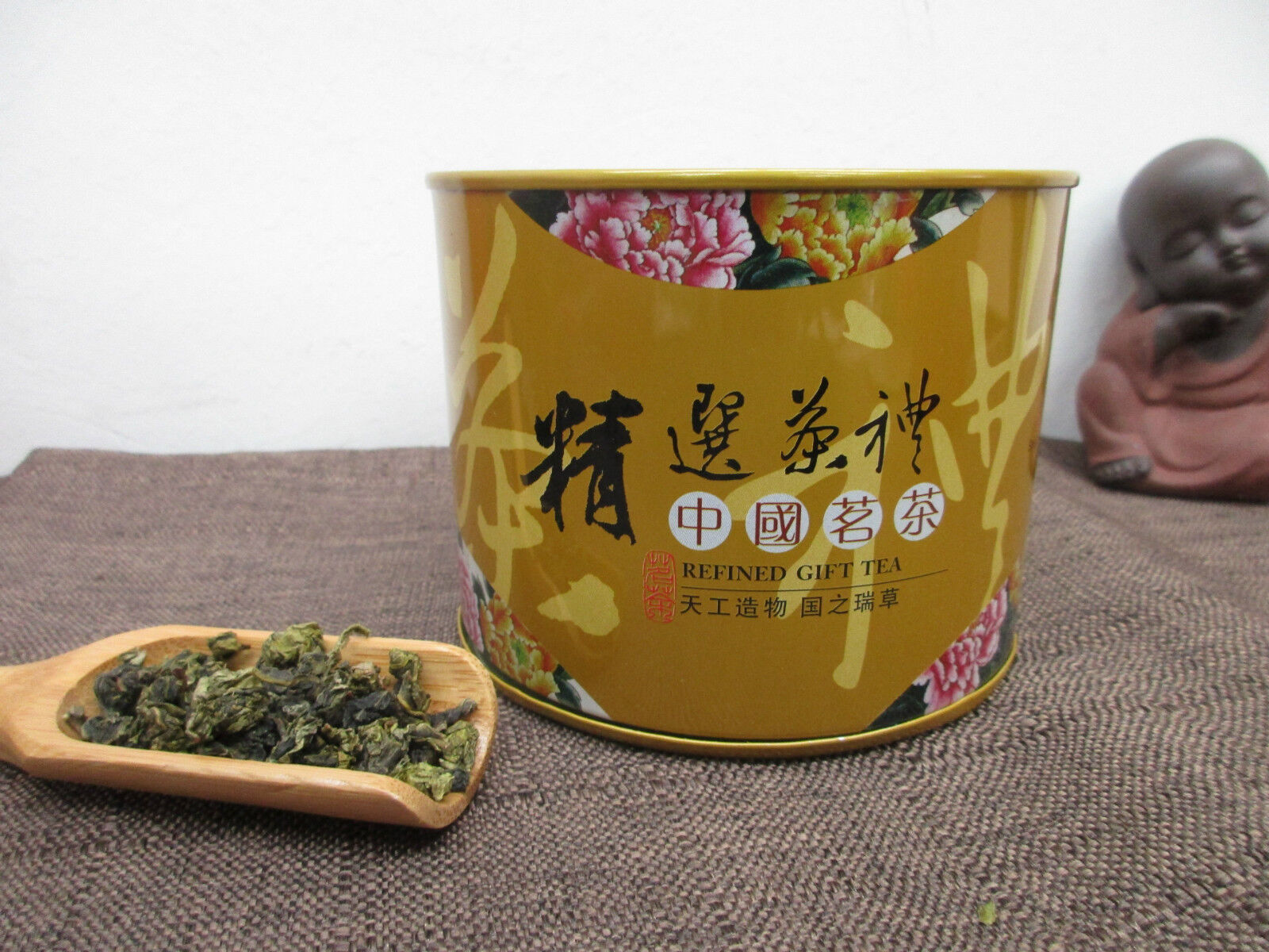 HelloYoung China Natural Organic Green Tea Oolong Tea Gift Pack Tieguanyin Tea 10 Bags/Tin