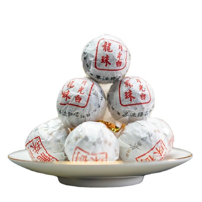 HelloYoung 500G Yunnan White Tea Moonlight White Dragon Pearl Spherical Handcrafted