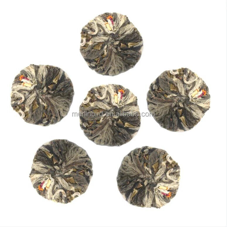 Handcrafted Flowering Tea Dried Blooming Flower Tea Balls 20pcs