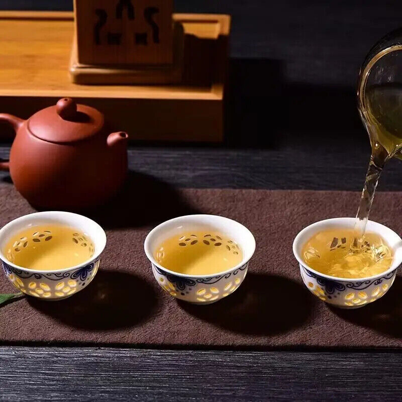 Yunnan Yiwu Peacock Puerh Cake Sheng Puer Tea 357g Compressed Raw Puer Tea Cake