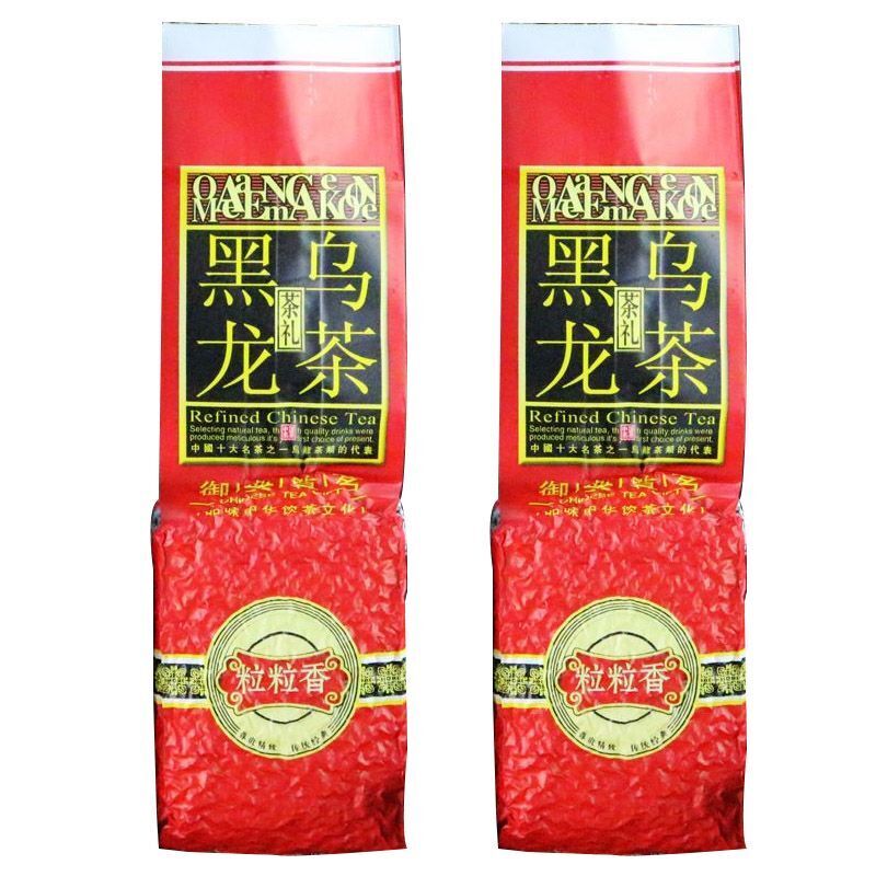 HelloYoung 250g/500g Chinese Black Oolong Tea Oil Cut Greed Drink Specialty Tea Health Care