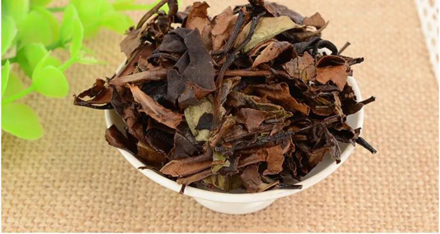 HelloYoung New Fuding White Shoumei Lao Bai Cha Old White Tea Natural Health Care 300g