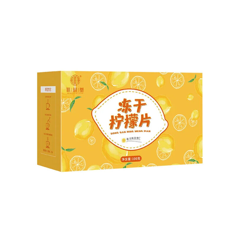 Freeze Dried Lemon Slices Healthy Herb Tea Bag 100g/3.52oz