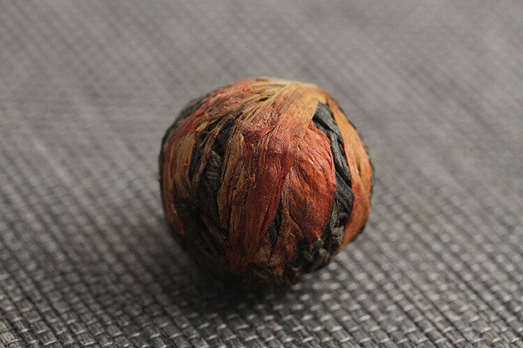 Puer Longzhu 18pcs Raw Tea Rose Jasmine Peony 6 Flavors Combination Flower Tea
