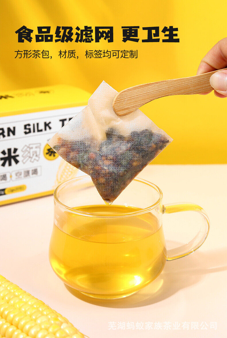 HelloYoung Corn whisker bitter buckwheat tea, white tea bag brewing tea, corn whisker tea