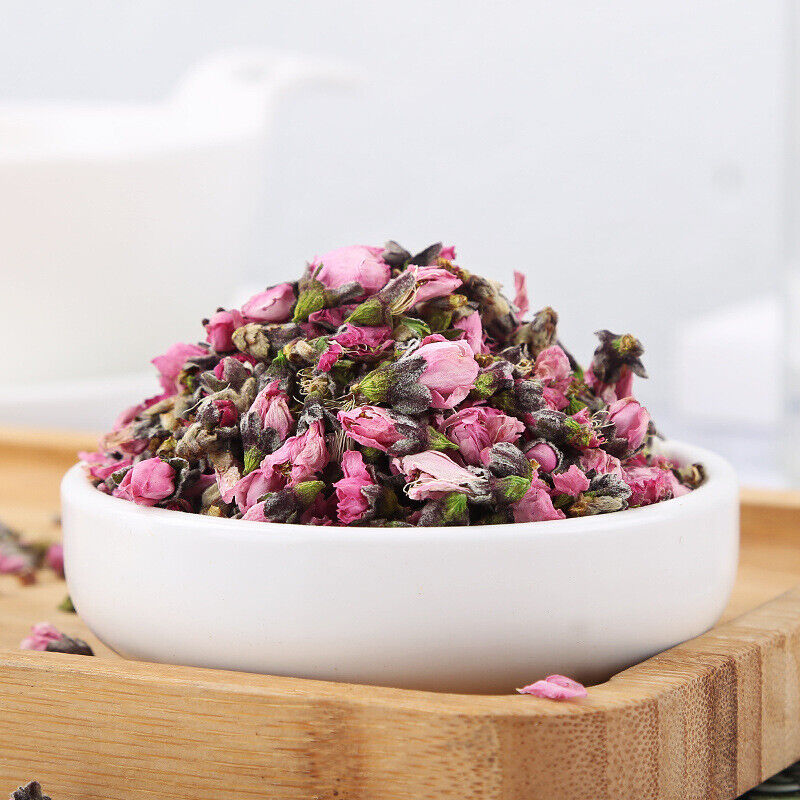 Bulk Dried Peach Blossom Peach Buds Produce Flower Tea Peach Blossom 500g