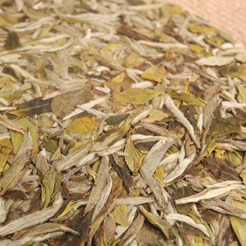 HelloYoung Slimming Tea Healthy Drink Alpine Sun-dried White Tea Fuding White Tea Cake 300g