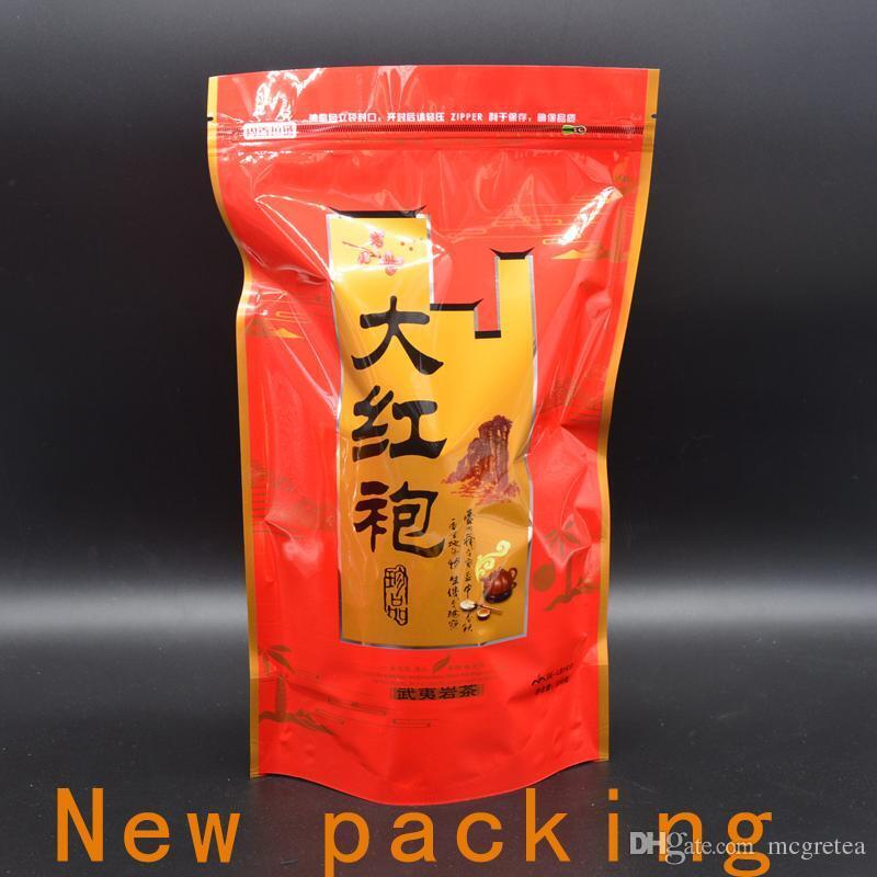 HelloYoung New DahongPao Tea Zip Seal Bag Package Wuyi Oolong Shui Xian DaHongPao 200g