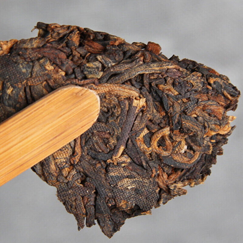 357g/12.59oz Black Tea Golden Bud Ripe Tea Premium Big Leaf Pu'er Tea Cake