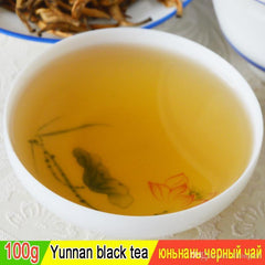 HelloYoung New Fengqing Dian Hong Famous Yunnan Black Tea, Organic Tea Dianhong 100g