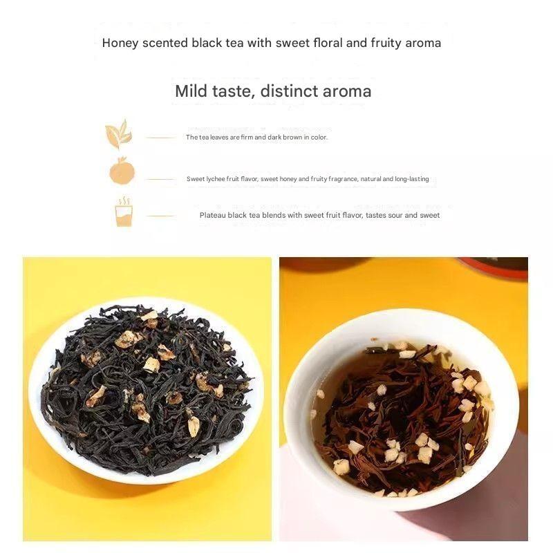 150g - Organic Flavored Black Tea Jinfan Brand Original Lychee Black Tea