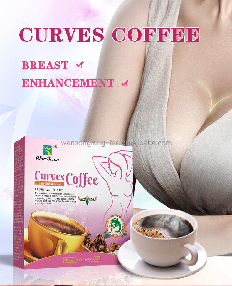 Breast Enlargement Coffee Herbal Big Herbal Big Breast Coffee 12g*16Sachets