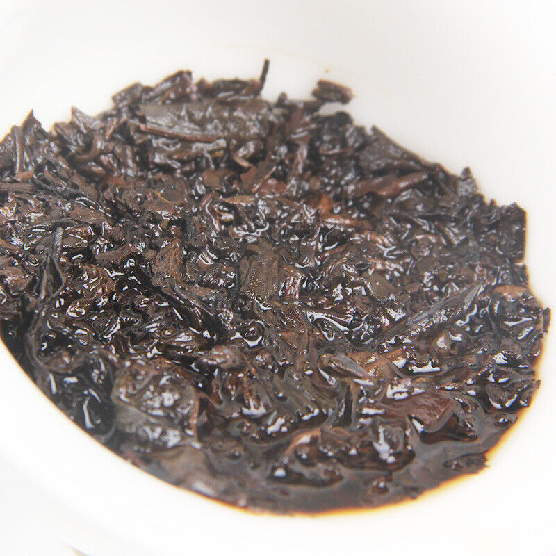 50g*10 Pcs Yunnan Pu'er Tea Ripe Tea Cake Old Flavor Aged Small Cake Tea