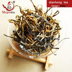 HelloYoung New Yunnan Dianhong China Black Tea Flavored Dian Hong Red Tea 250g