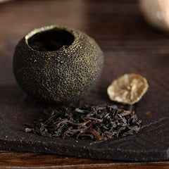 Dian Mai Pu'er Tea, Special Package with Citrus in 250g, Processed in