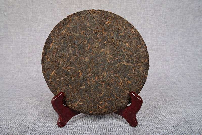 Yunnan Pu'er Tea Cooked Tea Aged Tribute Cake 357g Seven Sons Golden Bud Tea