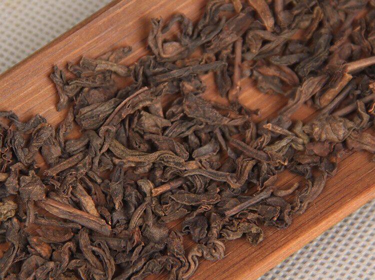 120g Aged Pu'er Ripe Tea Yunnan Pu'er Tea Loose Tea Mellow and Smooth