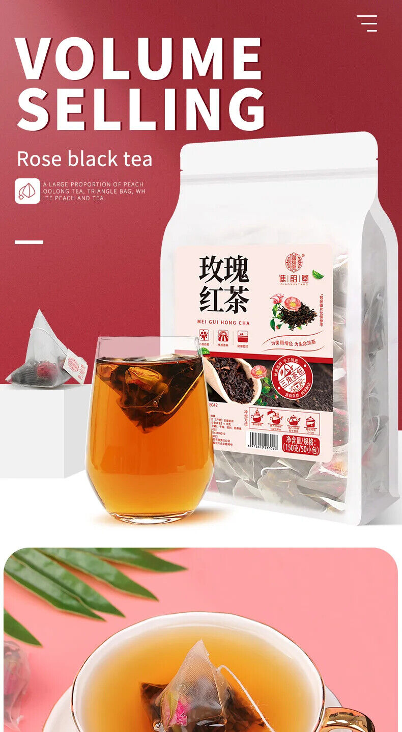 Rose Black Tea Herbal Tea 150g