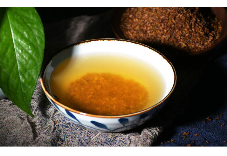 HelloYoung 500g Black Tartary Daliang Mountain Buckwheat Tea Organic Herbal Tea Health Care