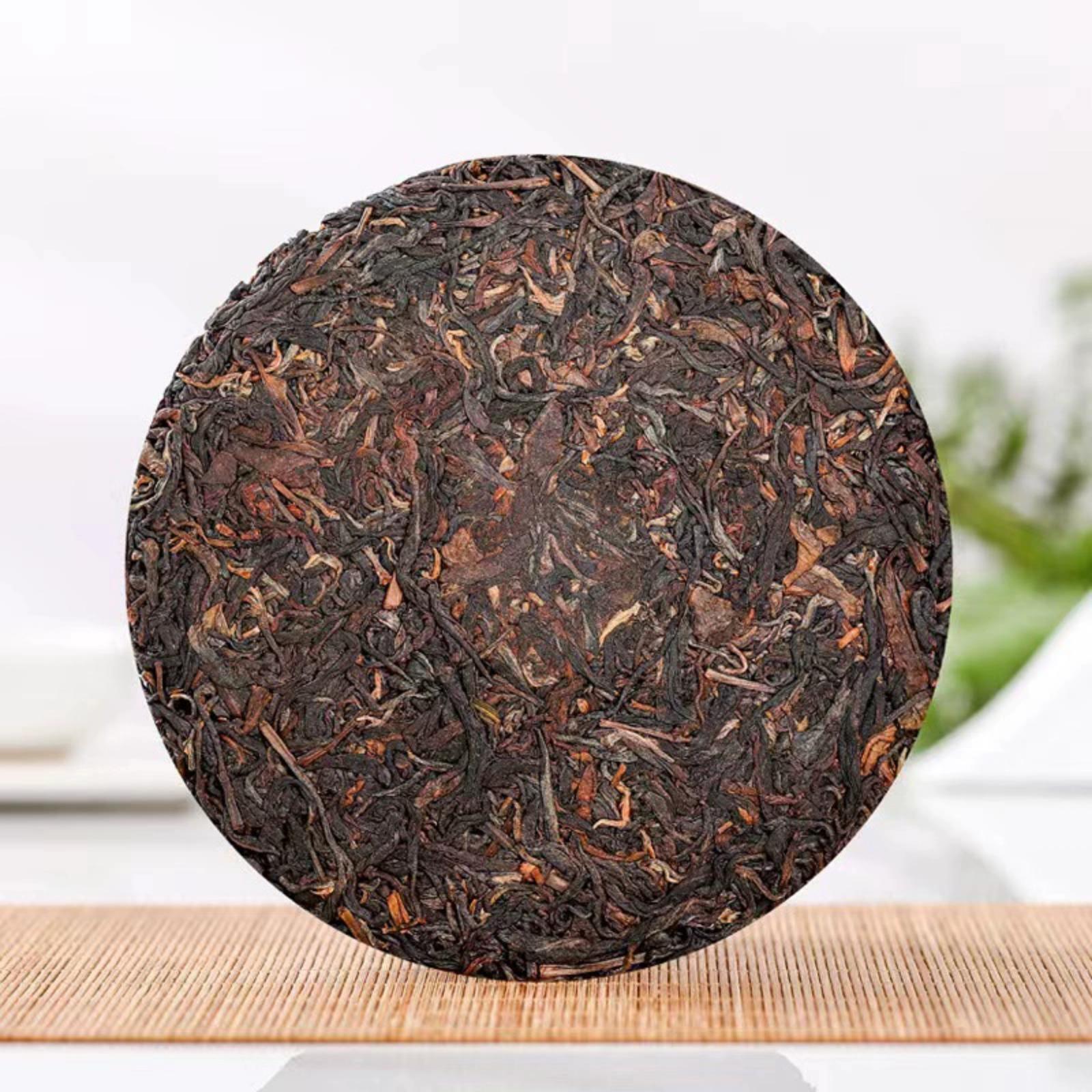 200g  Healthy Drink Yunnan Tea King Tea Ancient Tree Sun-Dried Red Tea Cake