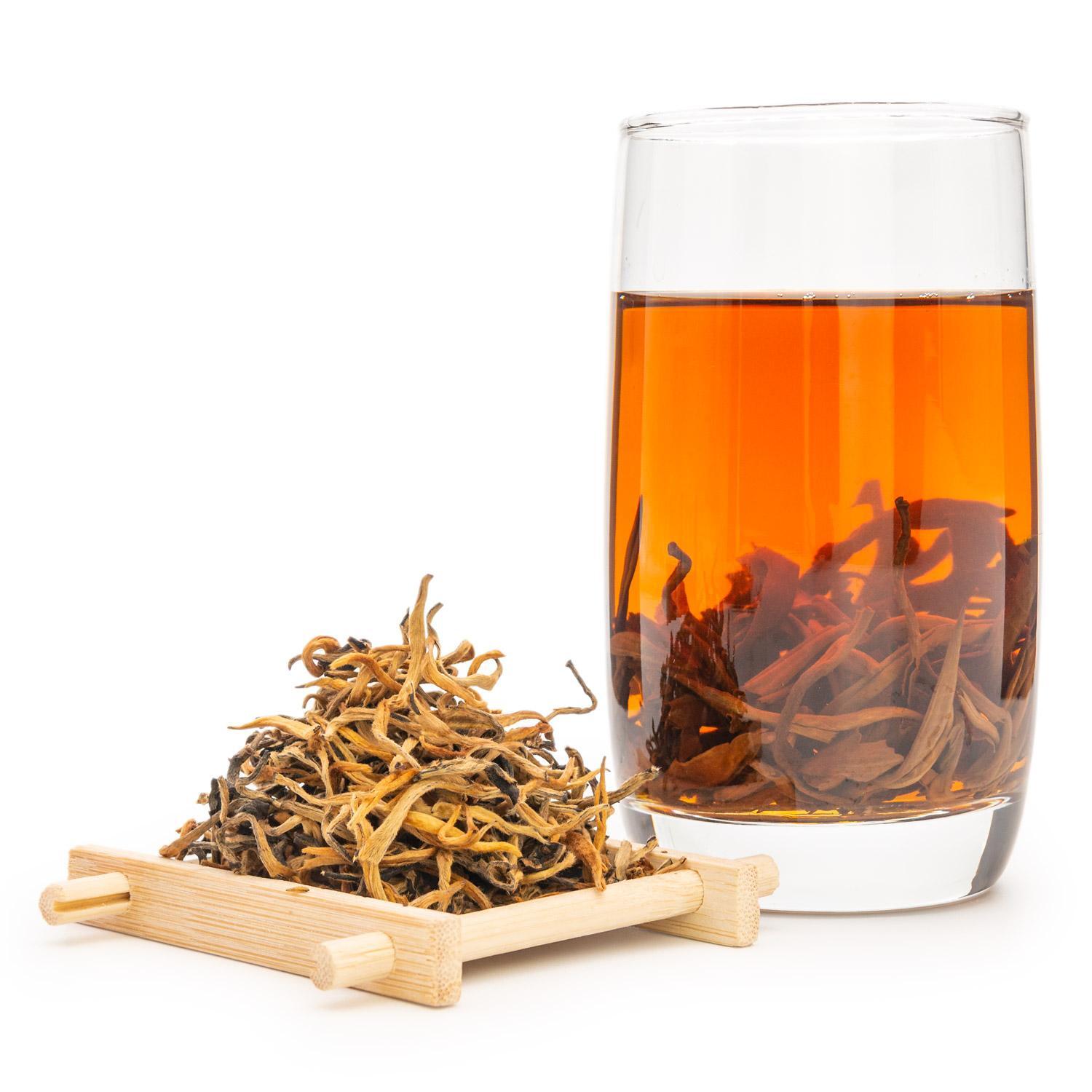 Natural high-quality Yunnan Golden Dian Hong Black Tea Honey Aroma 250g
