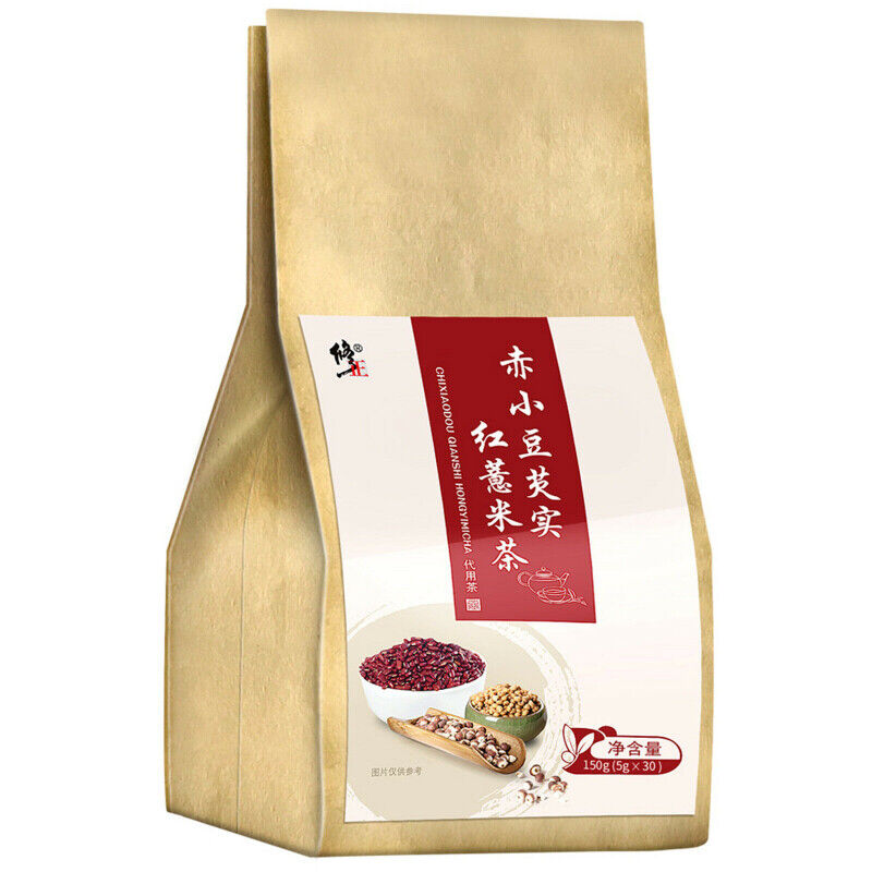 5g*30 Bags  Red Beans Barley Herbal Tea Chixiaodou Hongdou Yimi Qianshi