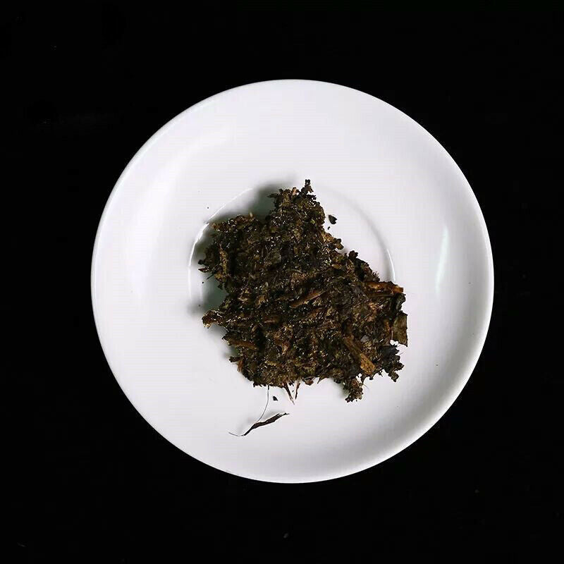 Fu Zhuan Brick Tea Natural Baishaxi Dark Tea China Anhua Black Tea Fu Cha 300g