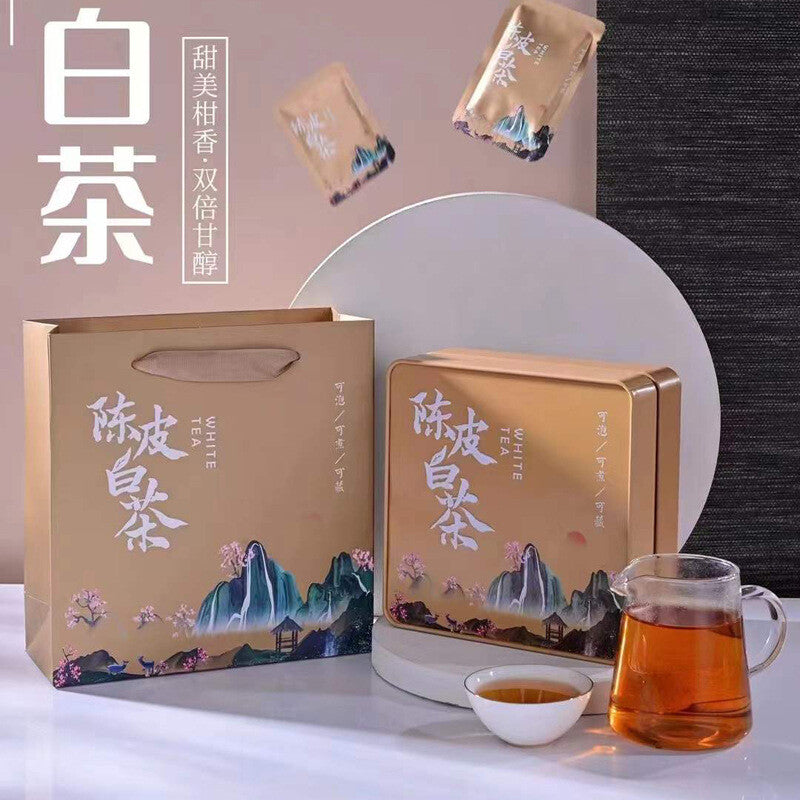 250gChenpi White Tea Shoumei Old White Tea Xinhui Chenpi Individual Small Bubble
