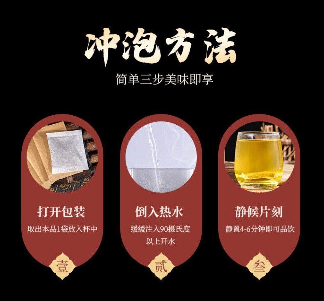 Cassia Lotus Leaf Corn Silk Herbal Tea 30 Bags Three Tonic Blend