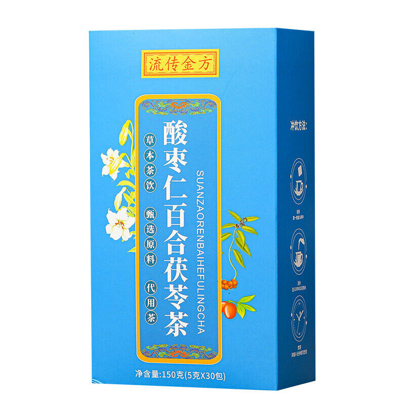 Golden Formula Sour Date Seed Lily Poria Tea Sleep Tea Health Tea