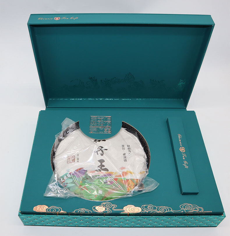 HelloYoung 300g Fuding white tea white peony tea cake Panxi Ming Qian spring tea