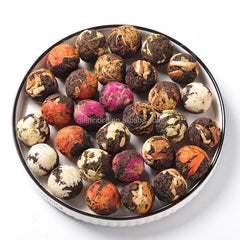 New Beautiful Colorful Detox Herbal Blooming Flower Tea Ball 20pcs