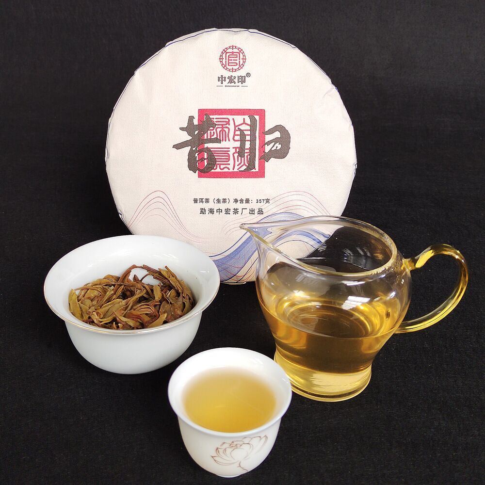 357g/12.59oz Top Xigui Ancient  Pu'er Tea High Quality  Qizi Cake Green Tea