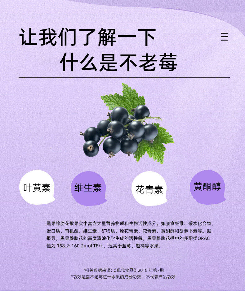 Fountain Berry Nutritional Fruit and Vegetable Juice Rich in Anthocyanins