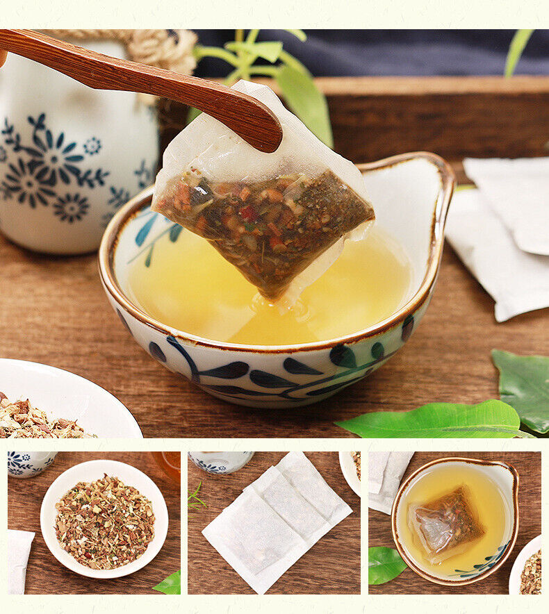 HelloYoung 150g Ginseng seven Tongluo tea kombucha ginseng 5 treasures mulberry health tea