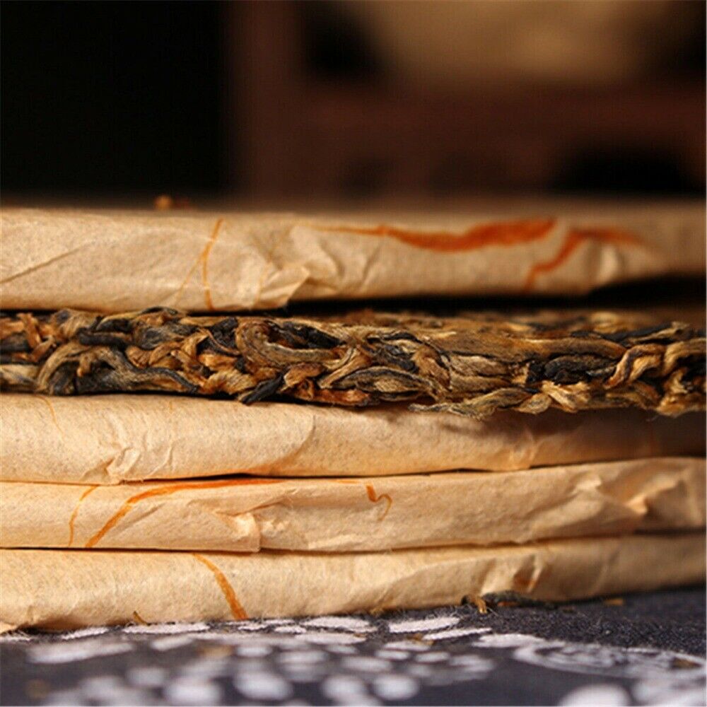 Yunnan Gold Bud Dianhong Black Tea 100g Mini Cake Premium Health Loose Leaf