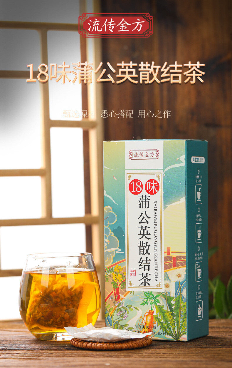 Dandelion Loose Knots Tea Lumpy Tea Nutritious Bagged Flower Tea