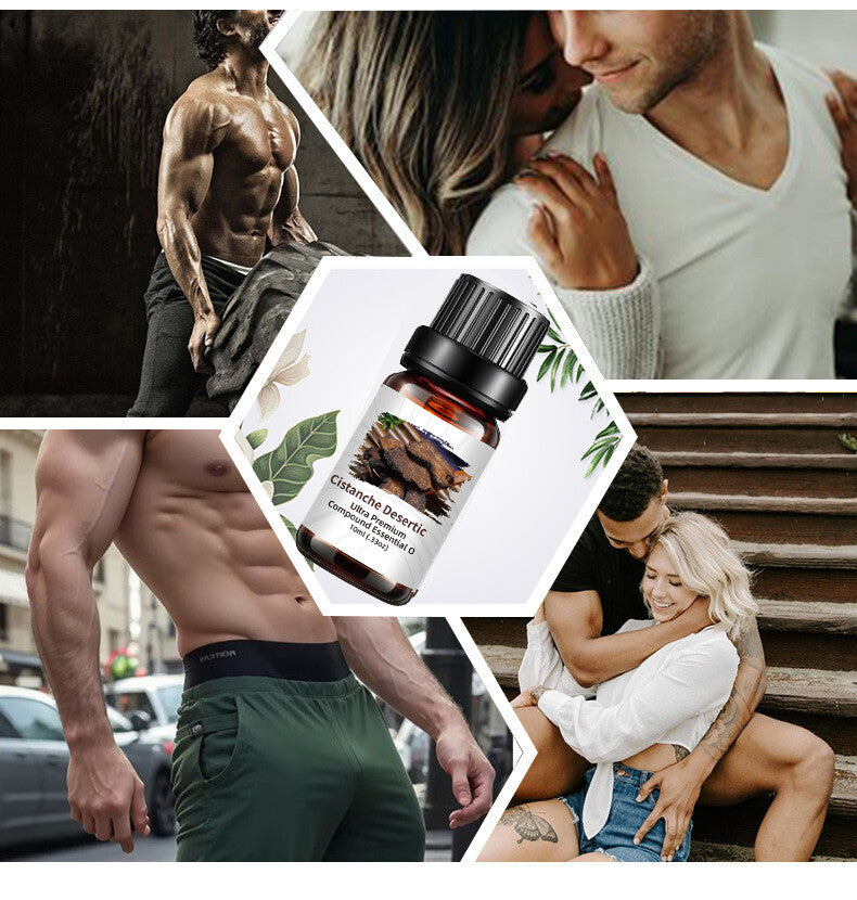 Herbal Essential Oil of Cistanche Deserticola Men's Health Care Massage Oil 10ml
