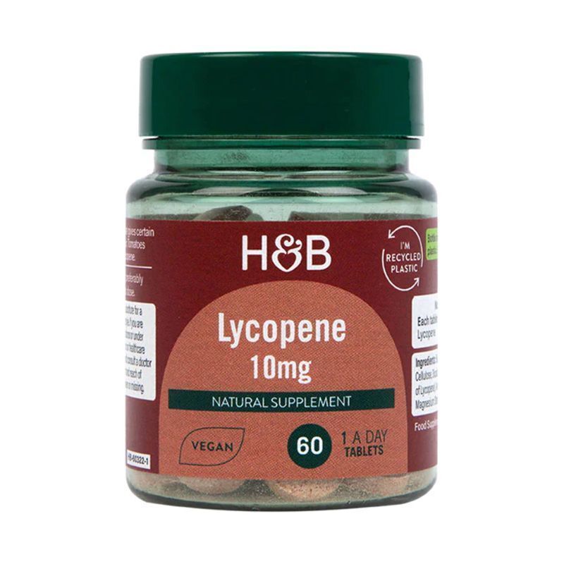 HB Hebery Lycopene Concentrated Tablets Health Care 10mg * 60 Tablets/ Bottle