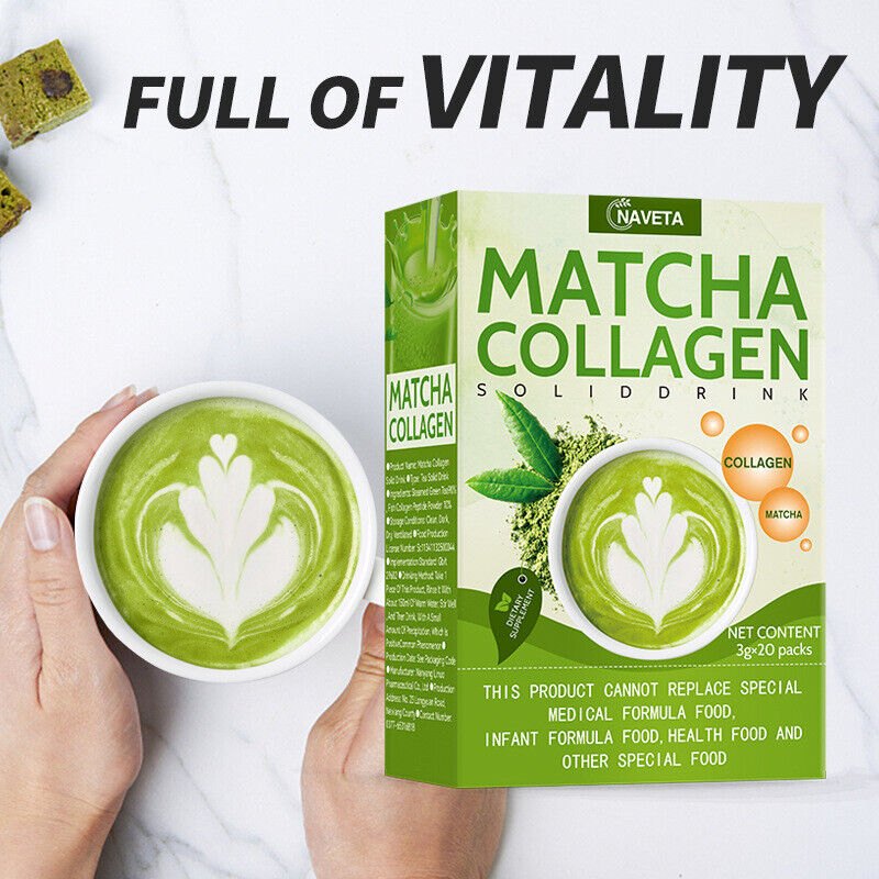 MATCHA COLLAGEN Collagen Matcha Powder Green Juice Powder 60g